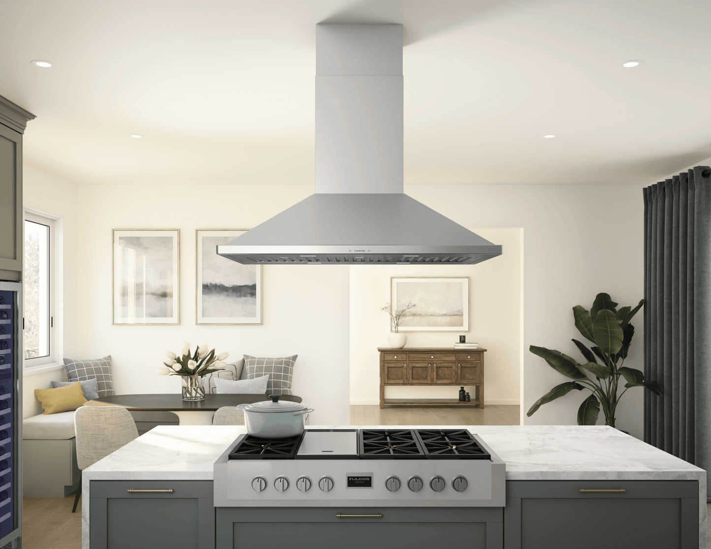 ZEPHYR ZSLE48CS Zephyr 48"" Siena Pro Island