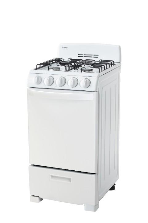 DANBY DR203WGLP Danby 20"" Wide Gas Range In White
