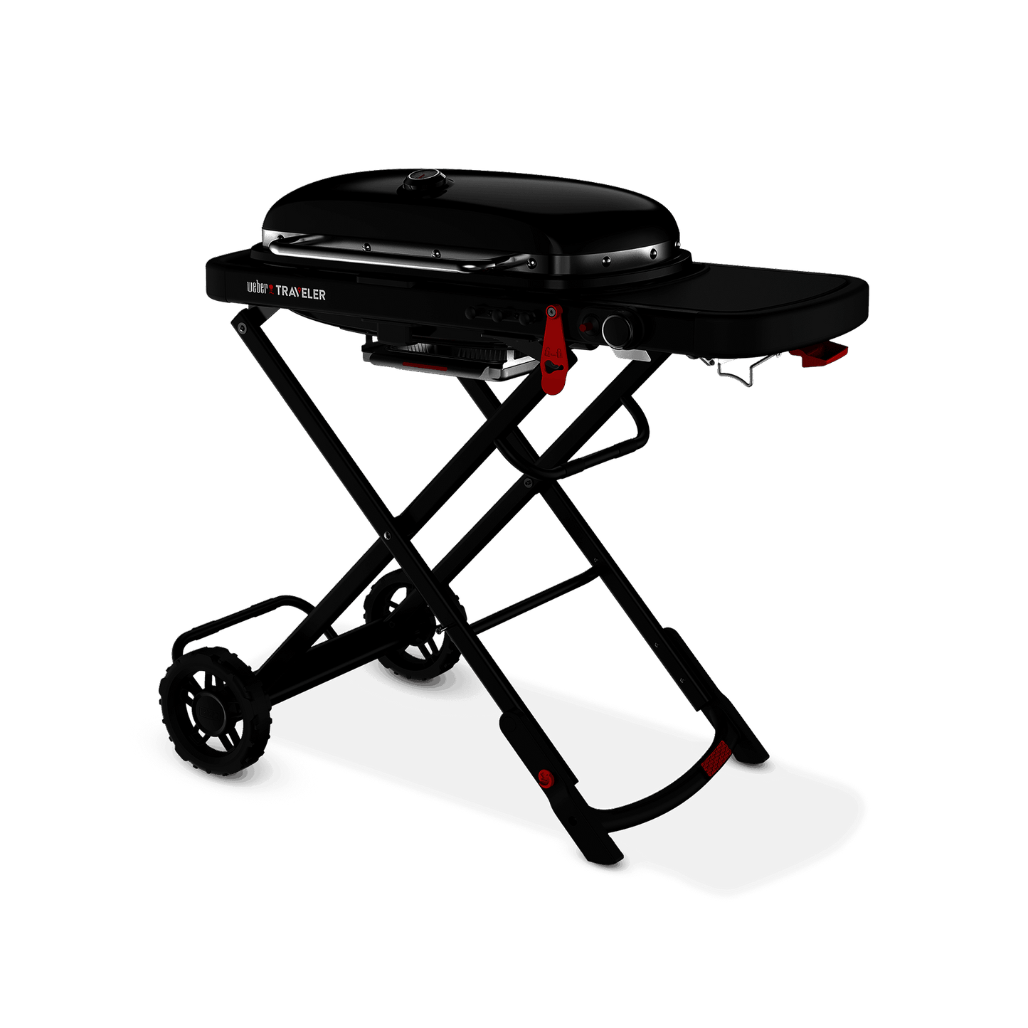 WEBER 9013001 Weber Traveler Portable Gas Grill Stealth Edition
