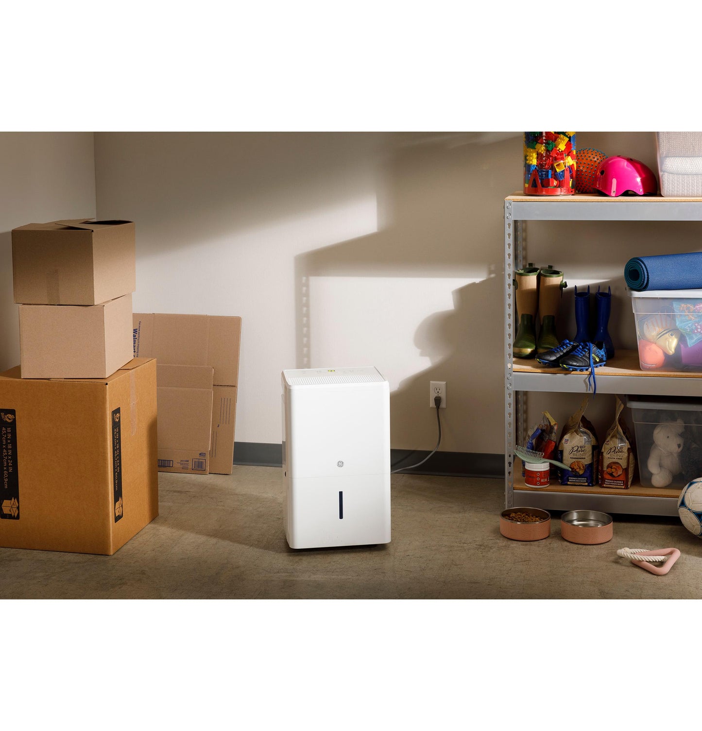 GE APPLIANCES ADHR22LB Ge 22 Pint Energy Star Portable Dehumidifier With Smart Dry F...