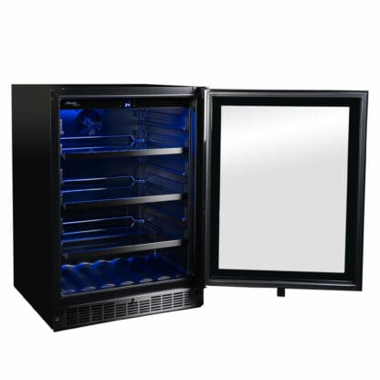SILHOUETTE SSBC056D3BS Silhouette Prague 24"" Single Zone Beverage Center