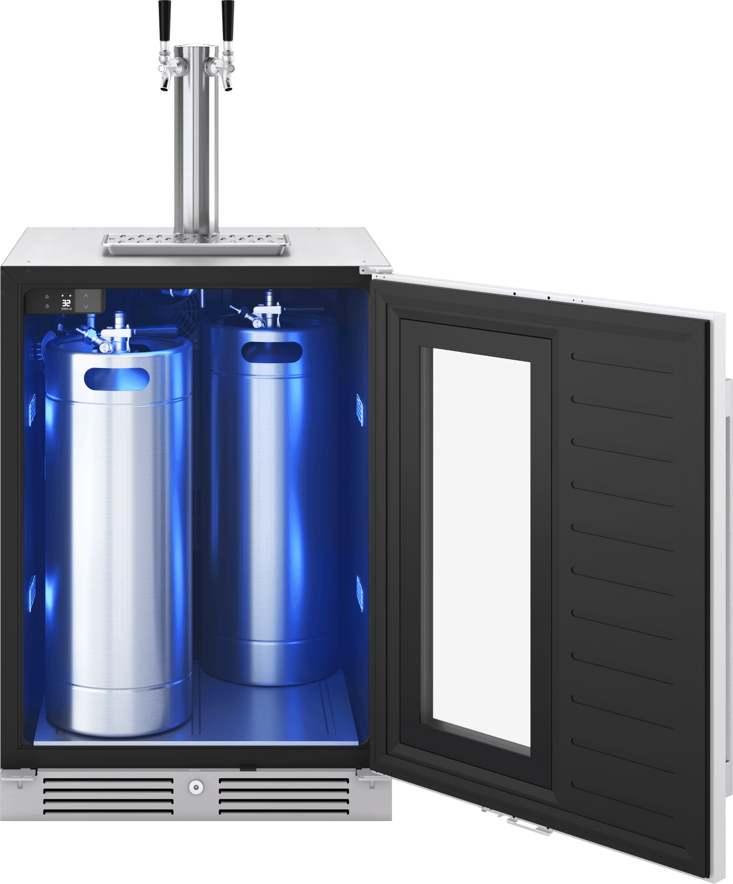 ZEPHYR PRKB24C01AG Zephyr 24"" Kegerator & Beverage Cooler