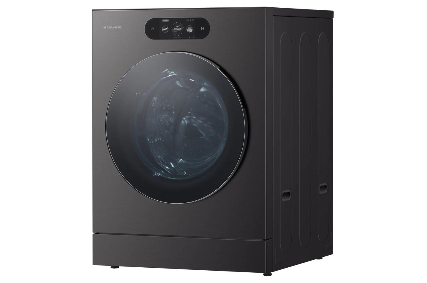 LG WM9901HBA LG Signature 5.8 Cu. Ft. MEGA Capacity Smart Front Load Washer WITH...