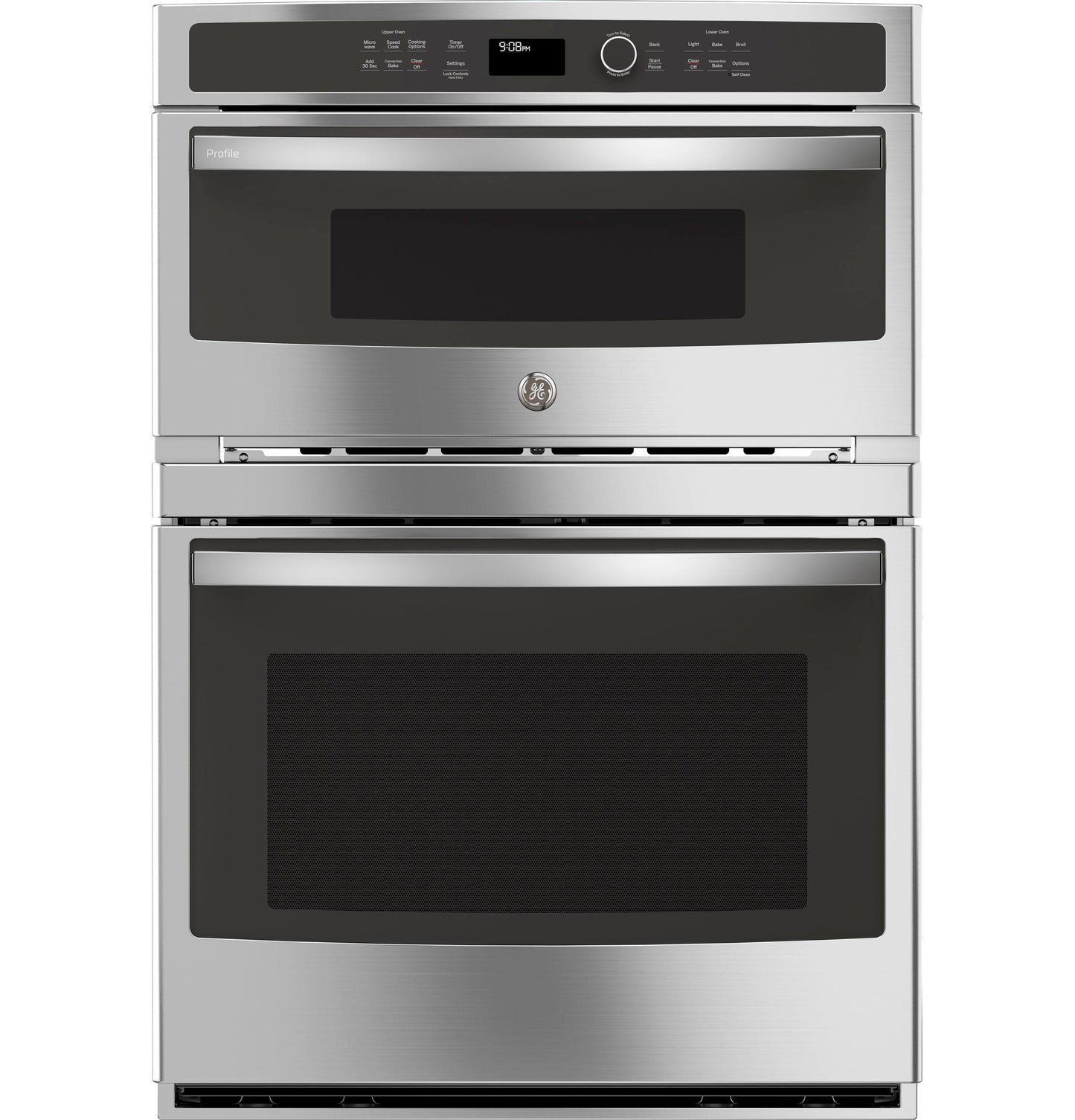 GE APPLIANCES PT9800SHSS GE Profile Series 30 In. Combination Double Wall Oven With CONVECTI...