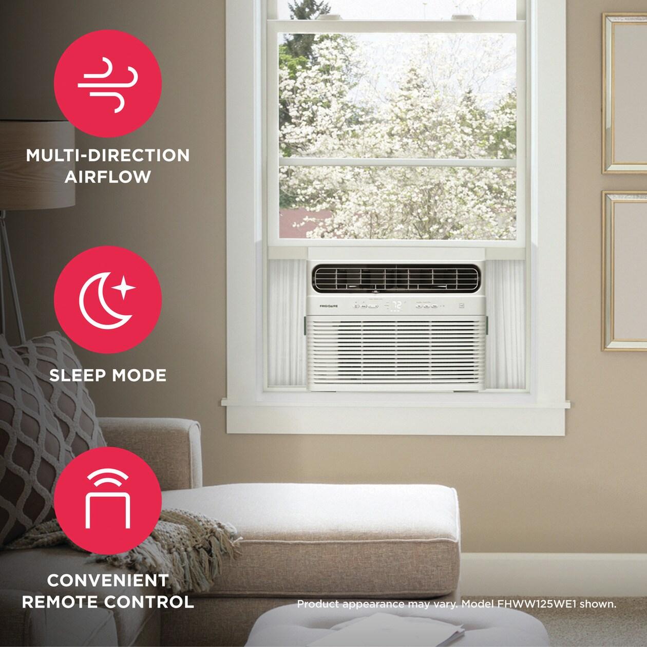 FRIGIDAIRE FHWW145WE1 Frigidaire 14,000 BTU Inverter Window Room Air Conditioner With WI-...