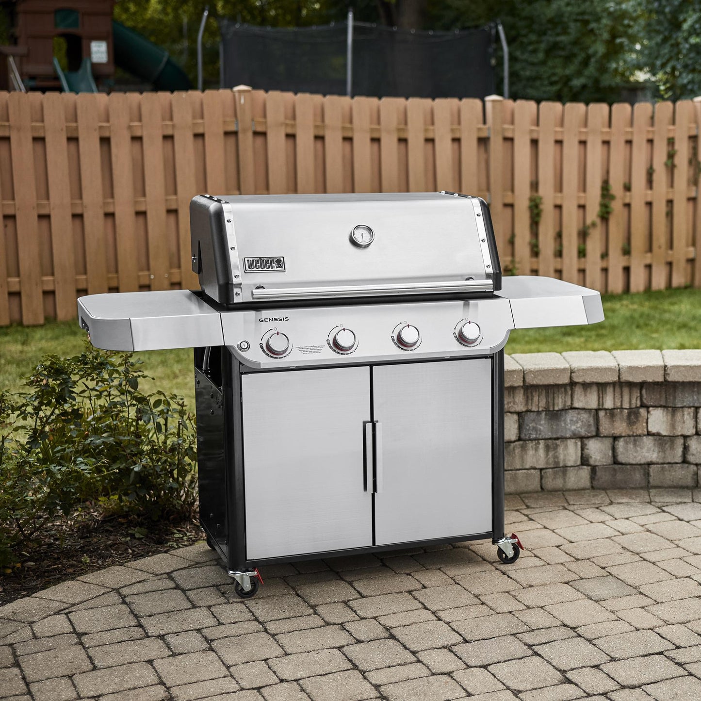 WEBER 1500580 Weber Genesis S-415 Gas Grill (natural Gas) - Stainless Steel