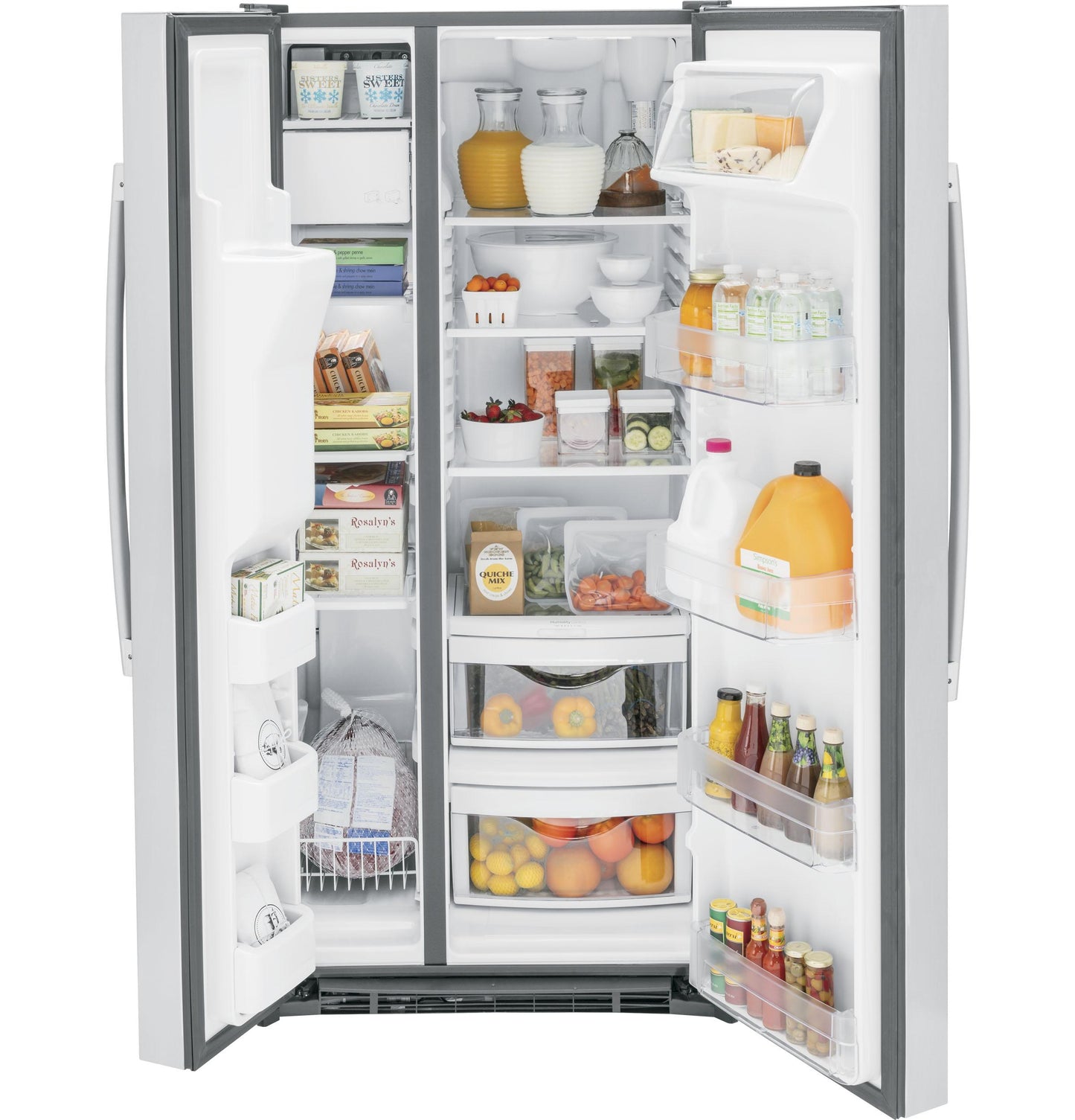 GE APPLIANCES GSS23GYPFS Ge 23.0 Cu. Ft. Side-by-side Refrigerator