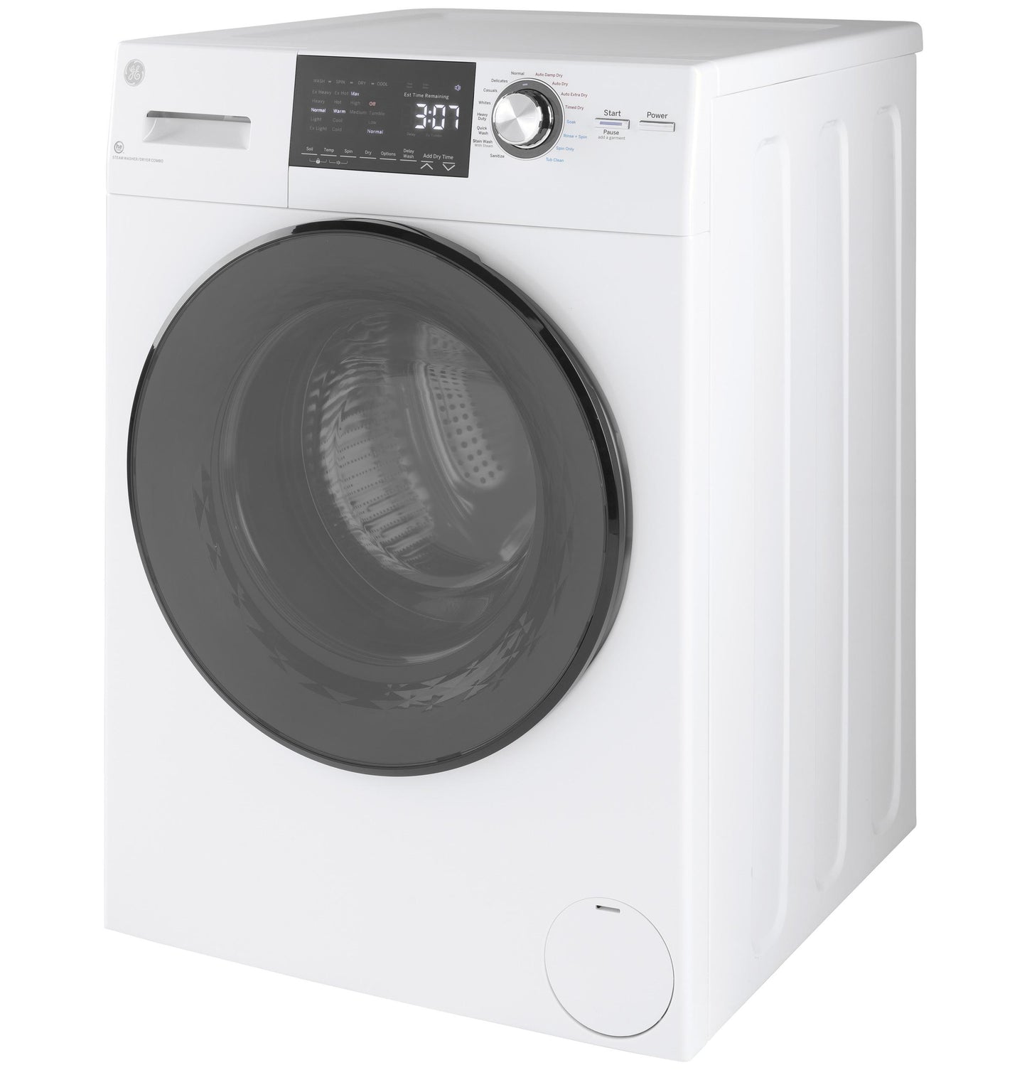 GE APPLIANCES GFQ14ESSNWW Ge 24"" 2.4 Cu. FT.CAPACITY Front Load Washer/condenser Dryer Combo
