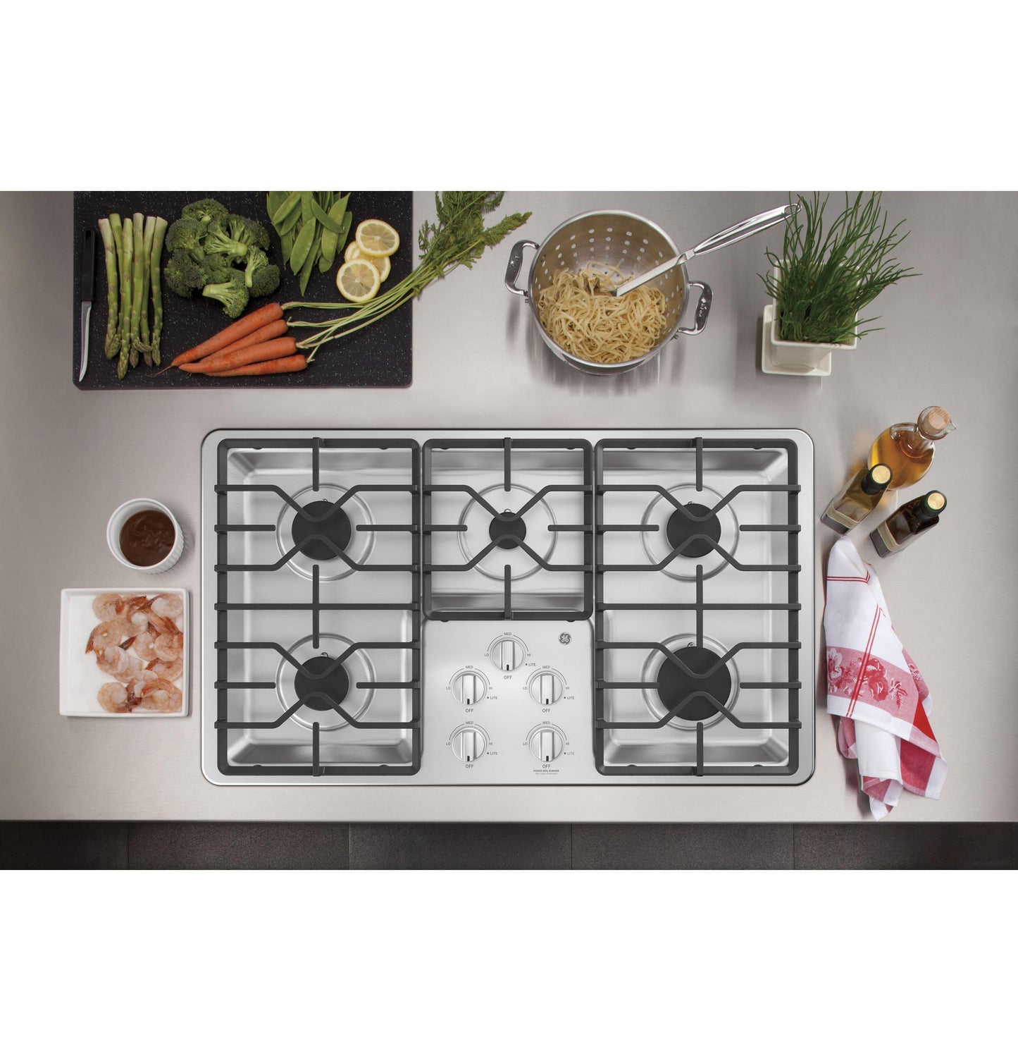 GE APPLIANCES JGP3036SLSS Ge 36"" Built-in Gas Cooktop