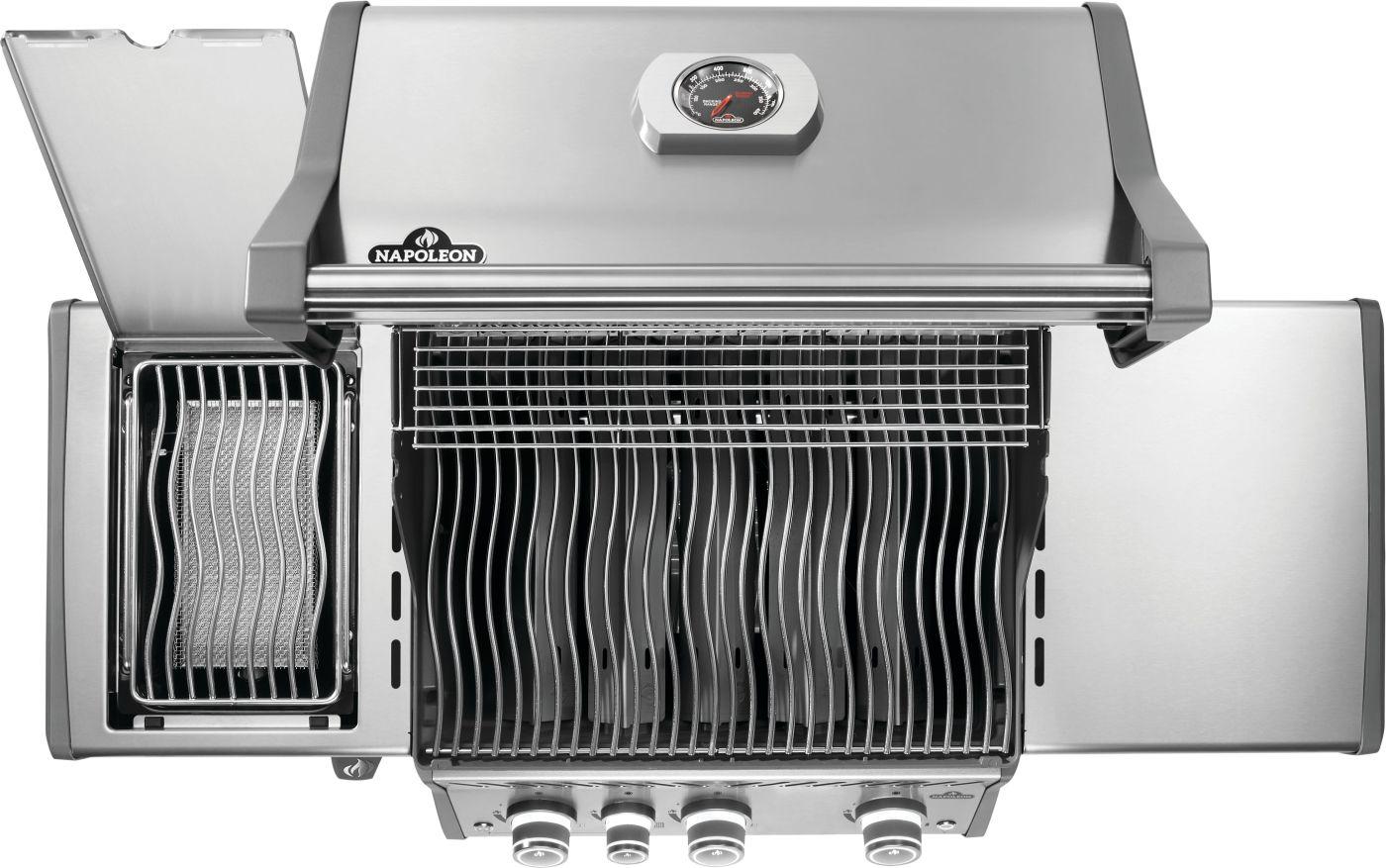 NAPOLEON BBQ RP425SIBNSS2 Rogue Pro 425 Sib With Infrared Side Burner , Natural Gas, STAINLES...