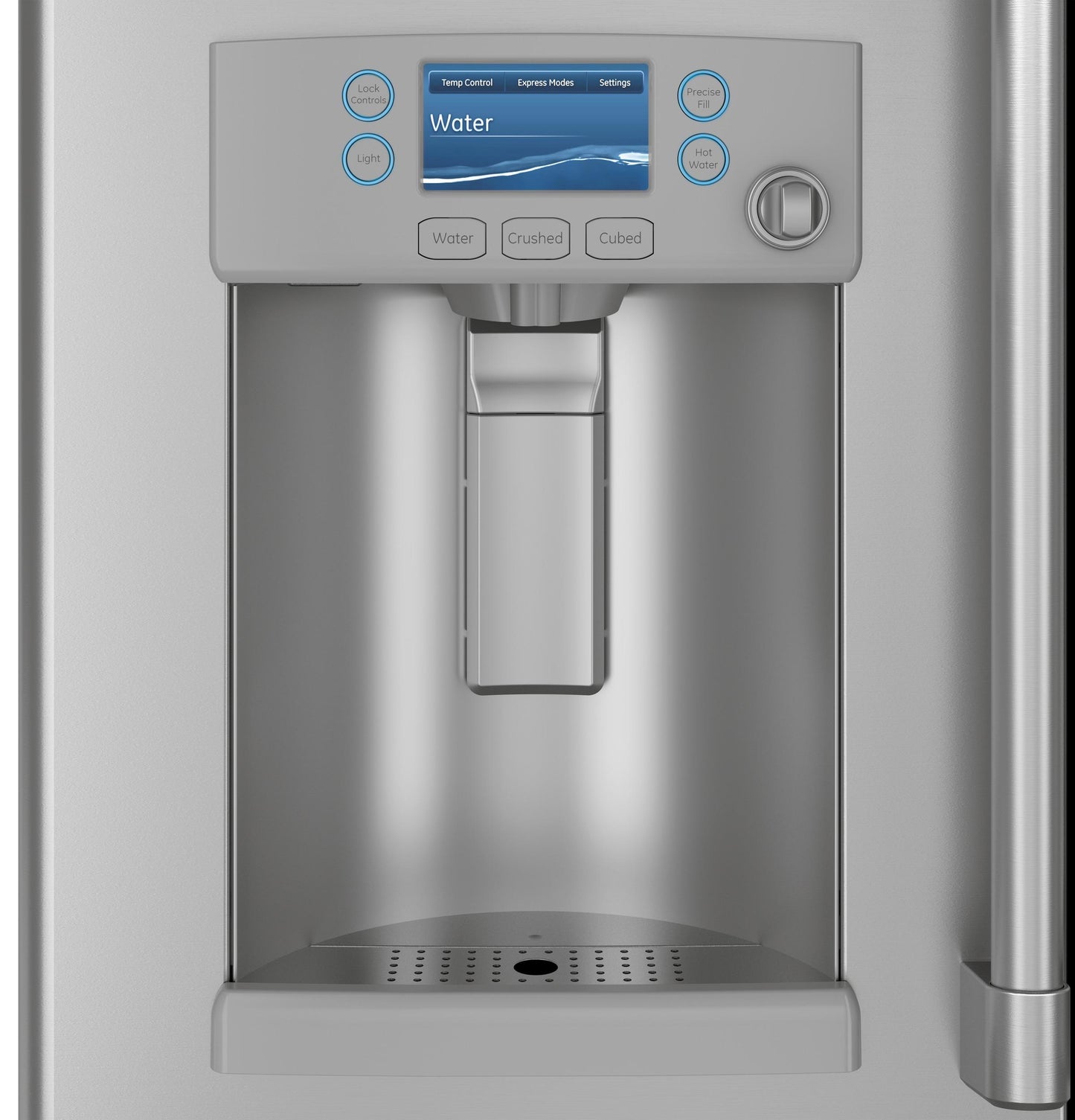 CAFE CYE22TP2MS1 Cafe Energy Star 22.2 Cu. Ft. Counter-depth French-door R...