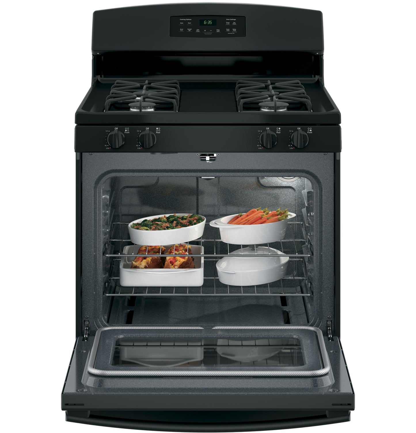 GE APPLIANCES JGB635DEKBB Ge 30"" Free-standing Gas Range