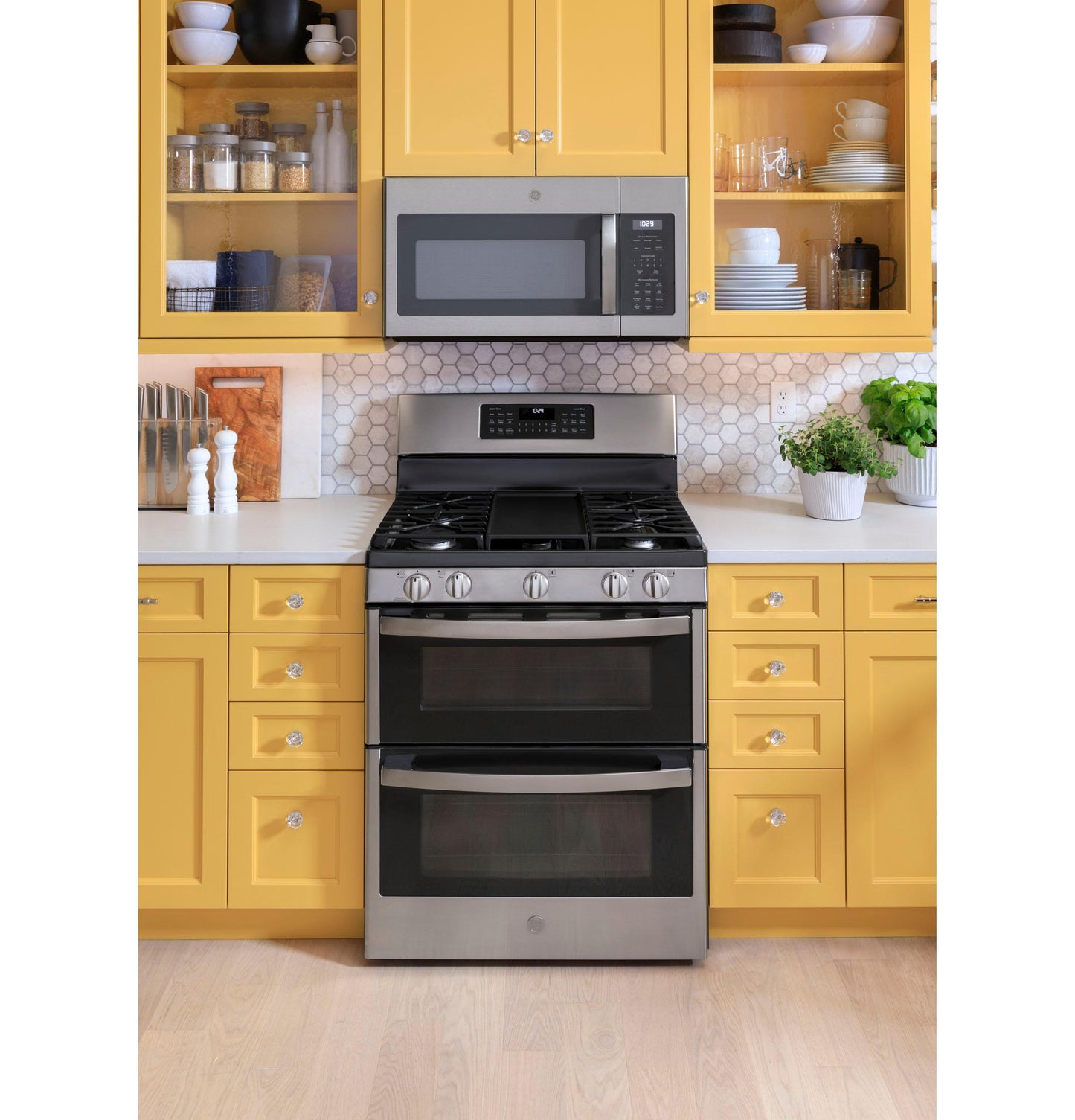 GE APPLIANCES JGBS86SPSS Ge 30"" Free-standing Gas Double Oven Convection Range