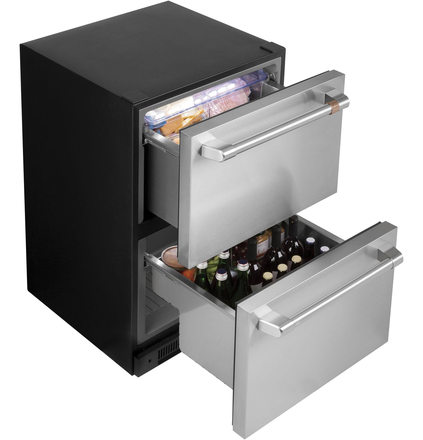 CAFE CDE06RP2NS1 Cafe Cafe 5.7 Cu. Ft. Built-in Dual-drawer Refrigerator