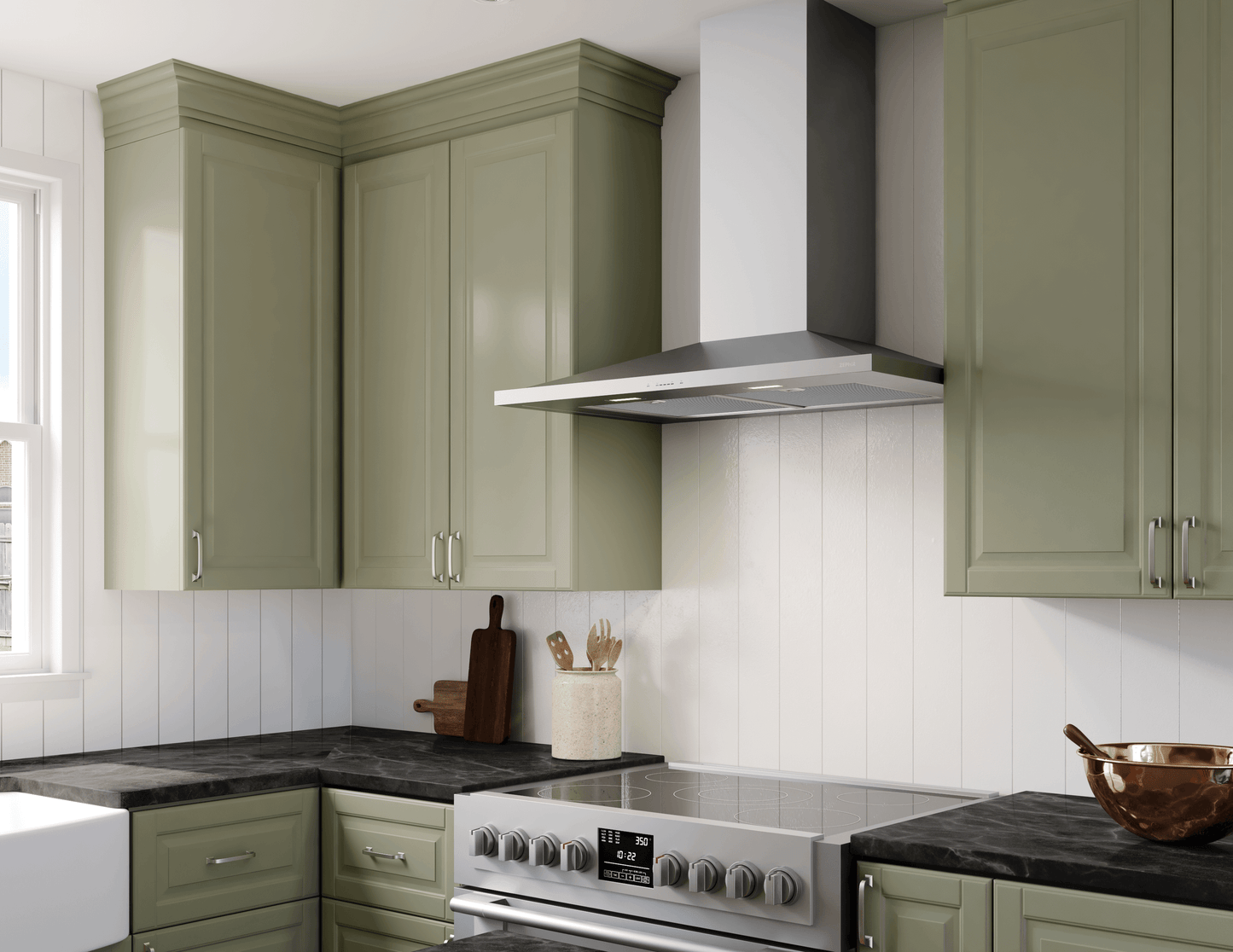ZEPHYR ZANM90DS Zephyr 36"" Anzio Wall