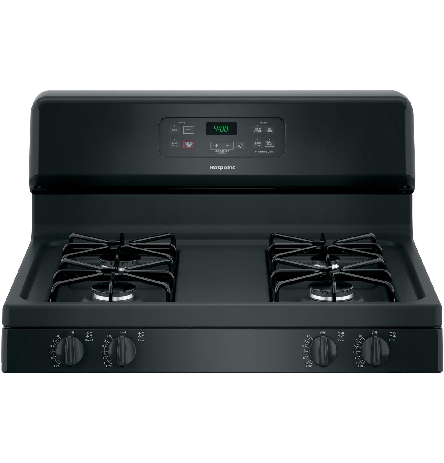 HOTPOINT RGBS400DMBB Hotpoint 30"" Free-standing Standard Clean Gas Range