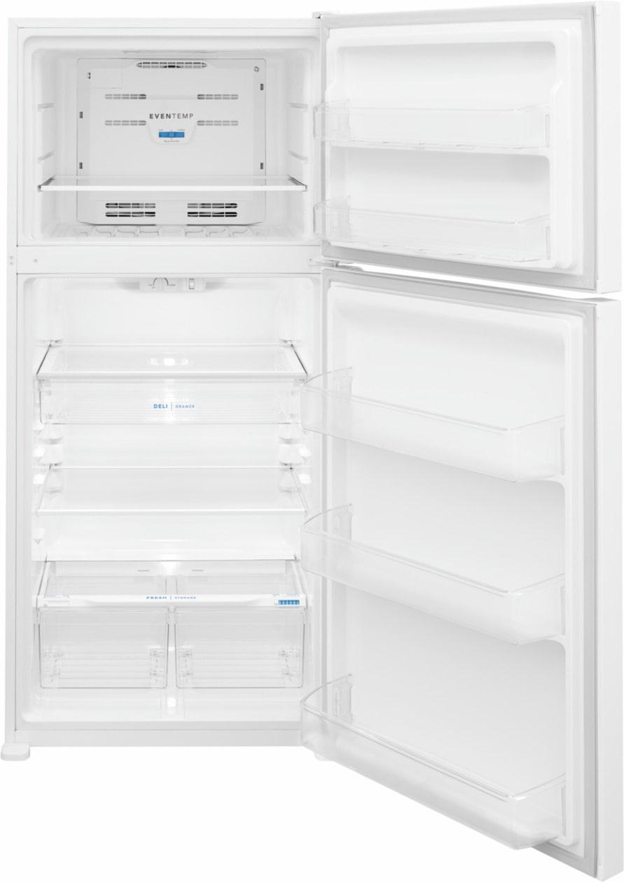 FRIGIDAIRE FFHT2045XW 20 Cu. Ft. Garage Ready Top Freezer Refrigerator