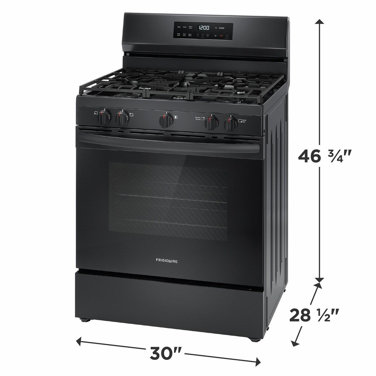 FRIGIDAIRE FCRG3062AB Frigidaire 30"" Gas Range With Quick Boil
