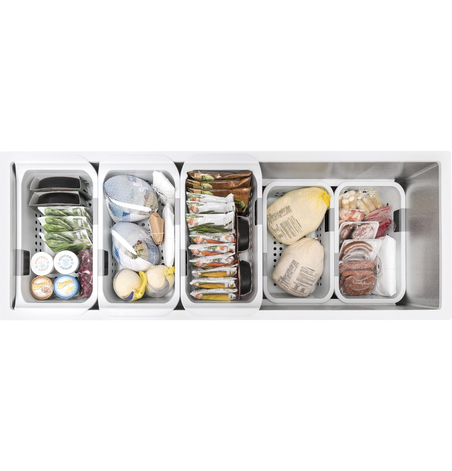 GE APPLIANCES FCM22DLWW Ge 21.7 Cu. Ft. Manual Defrost Chest Freezer