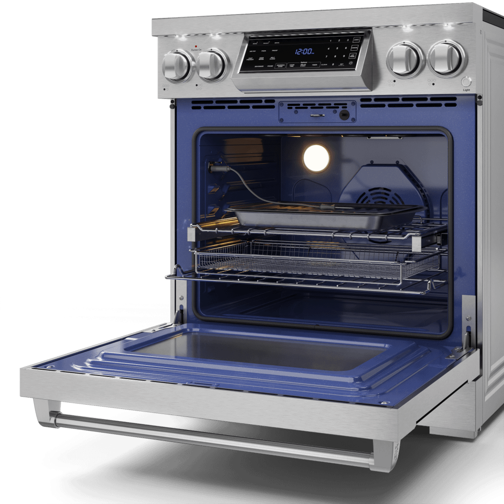 THOR KITCHEN RSE30 30 Inch Professional Electric Range With Tilt Panel Touch Control I...