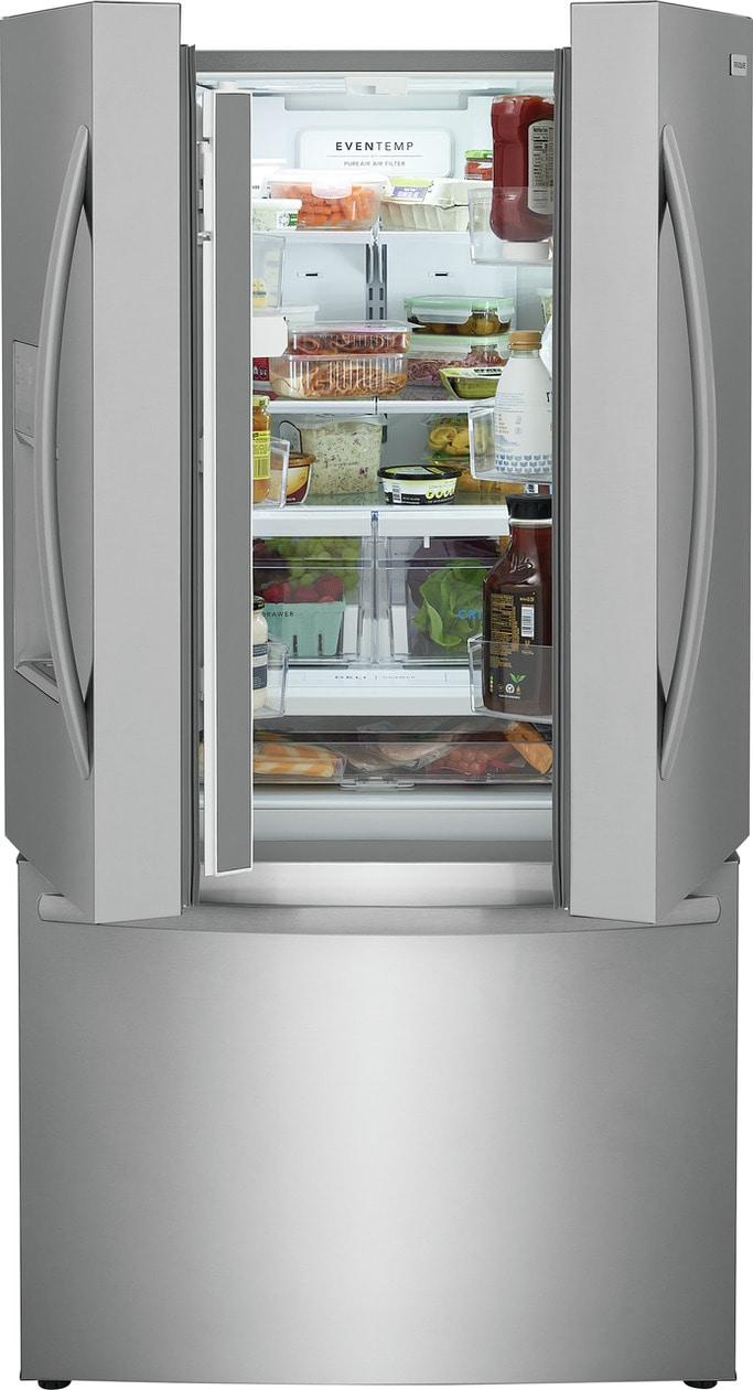 FRIGIDAIRE FRFC2323AS Frigidaire 22.6 Cu. Ft. Counter-depth French Door Refrigerator