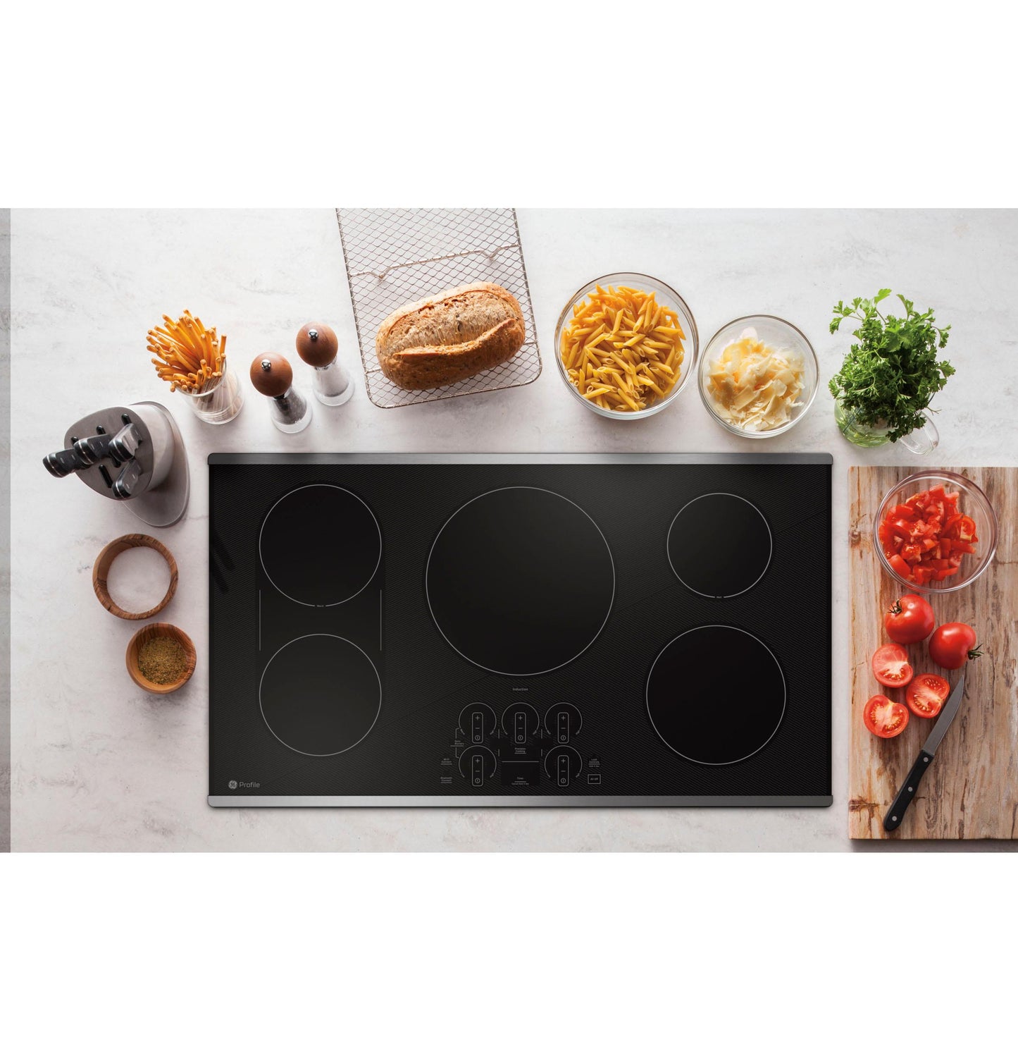 GE APPLIANCES PHP9036STSS GE Profile 36"" Built-in Touch Control Induction Cooktop