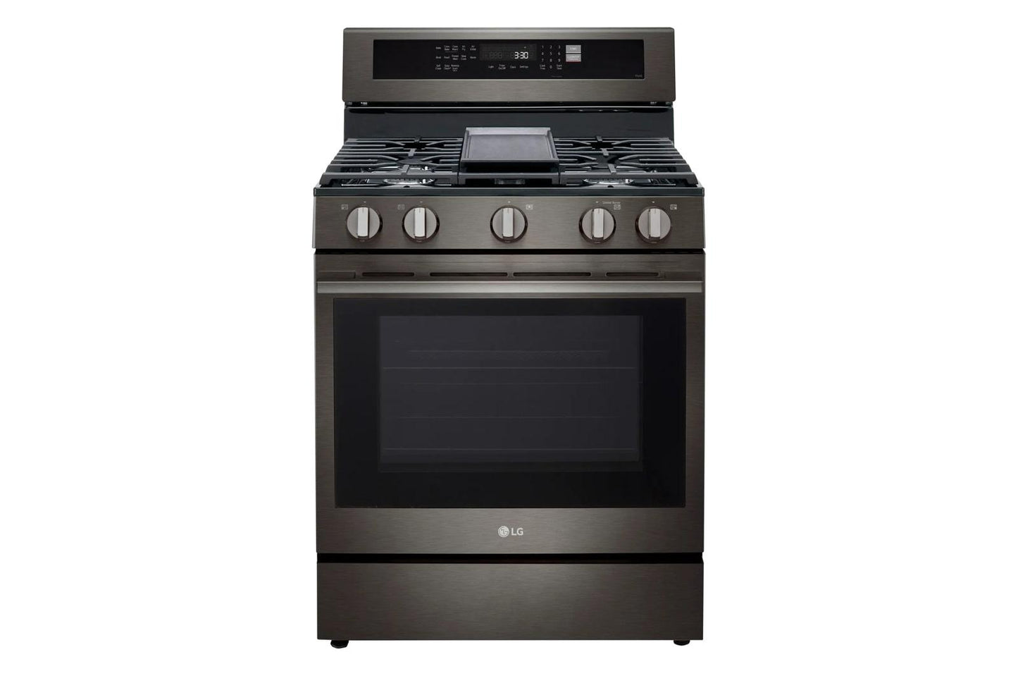 LG LRGN6325Z 6.3 Cu. Ft. Smart Wi-fi Enabled Probake Convection Gas Range WIT...