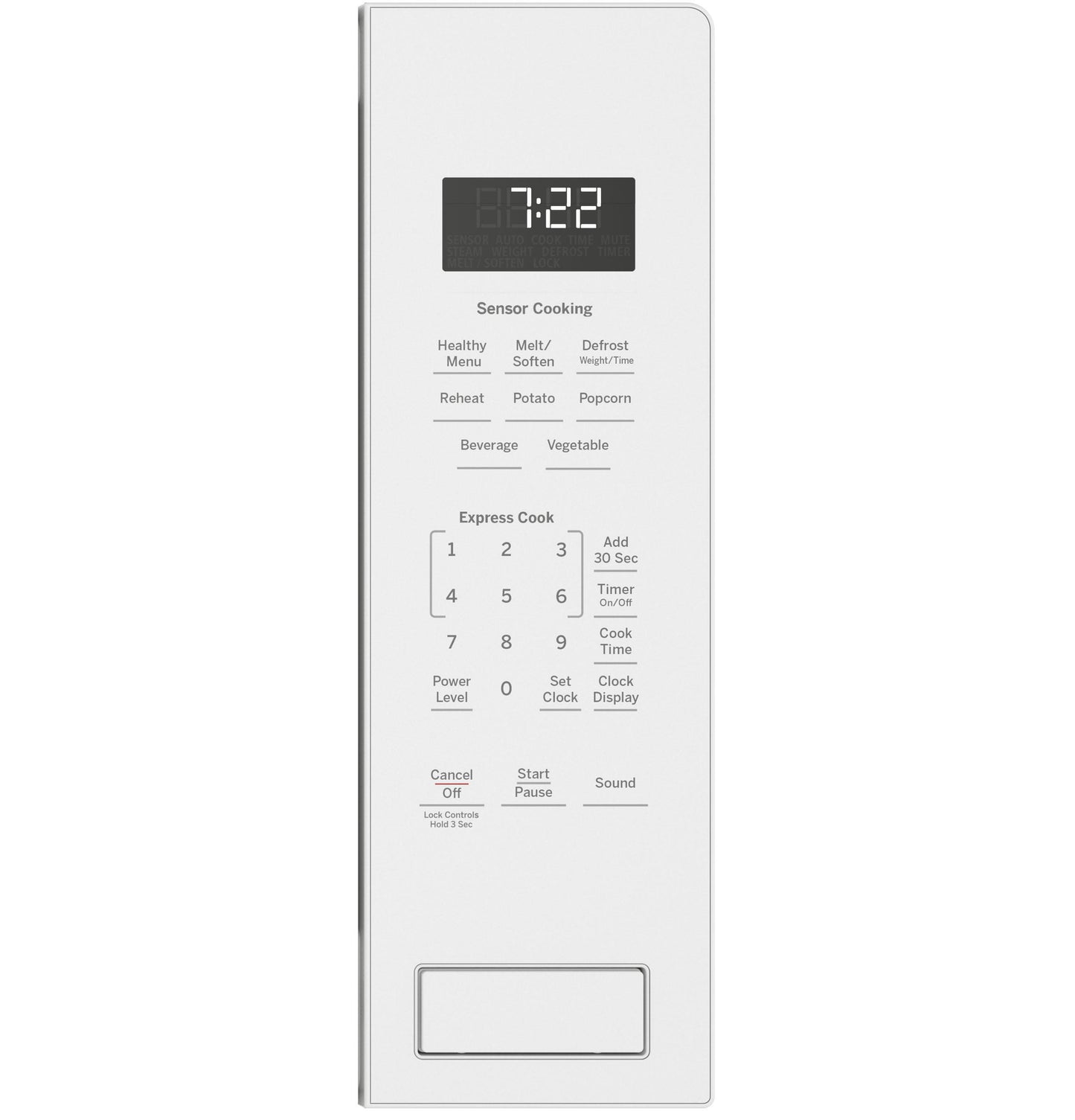 GE APPLIANCES PEB7227DLWW GE Profile Series 2.2 Cu. Ft. Built-in Sensor Microwave Oven