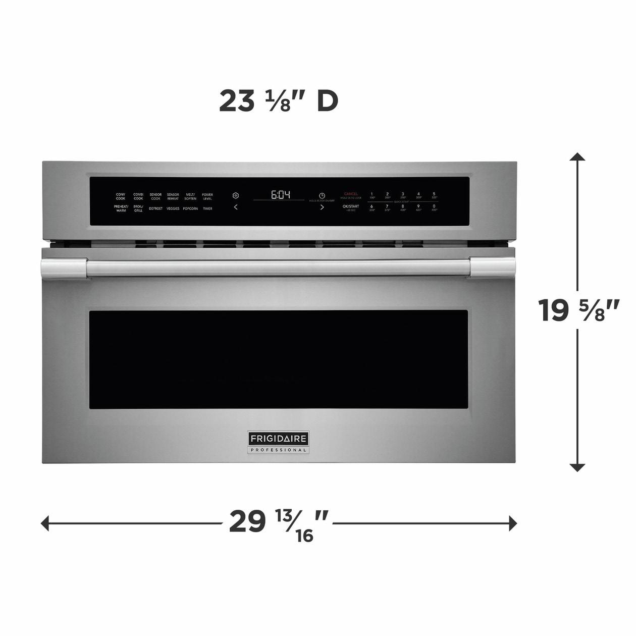 FRIGIDAIRE PMBD3080AF Frigidaire Professional 30"" Built-in Convection Microwave Oven WITH...