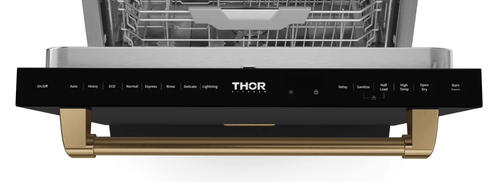 THOR KITCHEN DW24X8BA00BRZ 24 Inch Dishwasher Stainless Black/bronze | Gordon Ramsay Series - ...