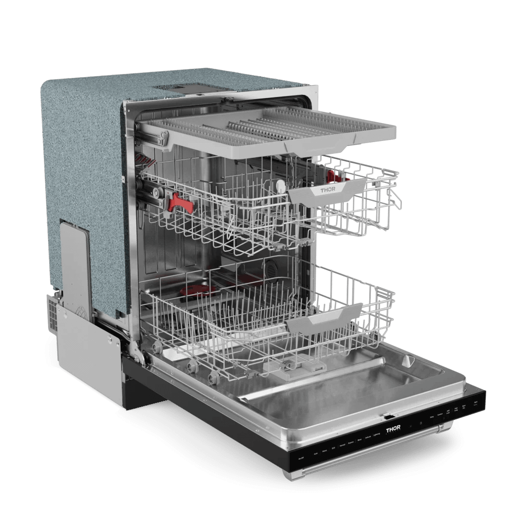 THOR KITCHEN DW24X8BA00SS 24 Inch Dishwasher Stainless Black/stainless Steel | Gordon Ramsay ...