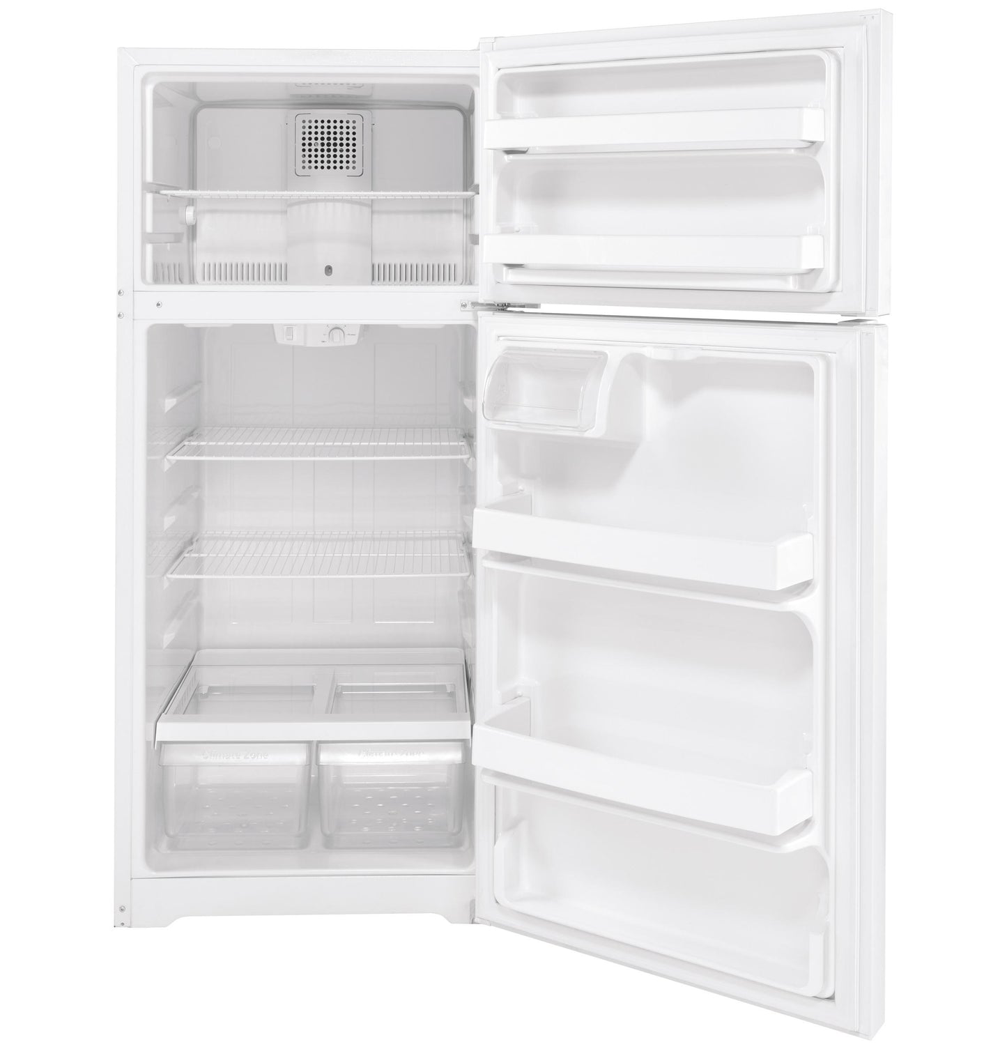 GE APPLIANCES GTS17DTNRWW Ge 16.6 Cu. Ft. Top-freezer Refrigerator