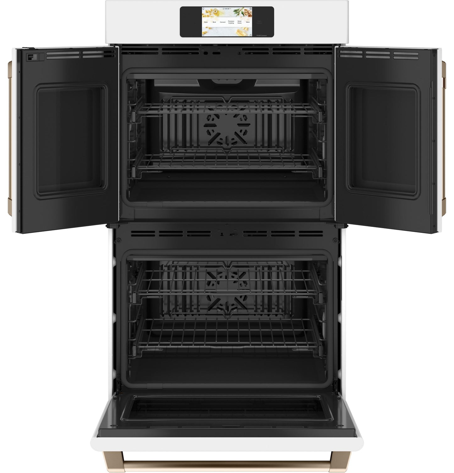 CAFE CTD90FP4NW2 Cafe Professional Series 30"" Smart Built-in Convection FRENCH...