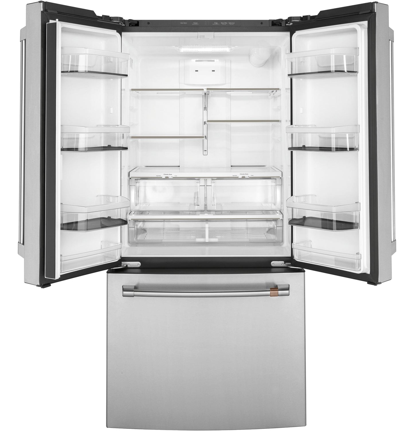 CAFE CWE19SP2NS1 Cafe Energy Star 18.6 Cu. Ft. Counter-depth French-door R...