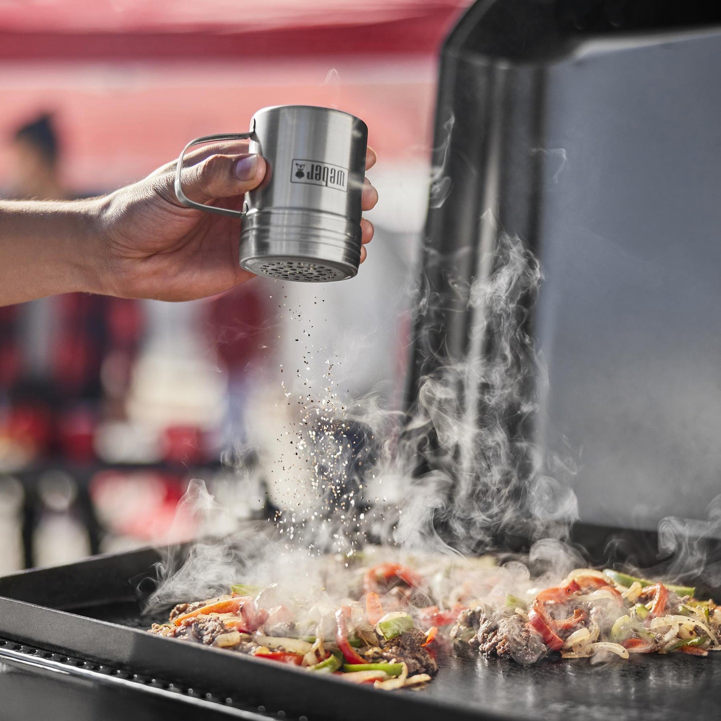 WEBER 1500213 Weber Traveler 22"" Portable Griddle - Black