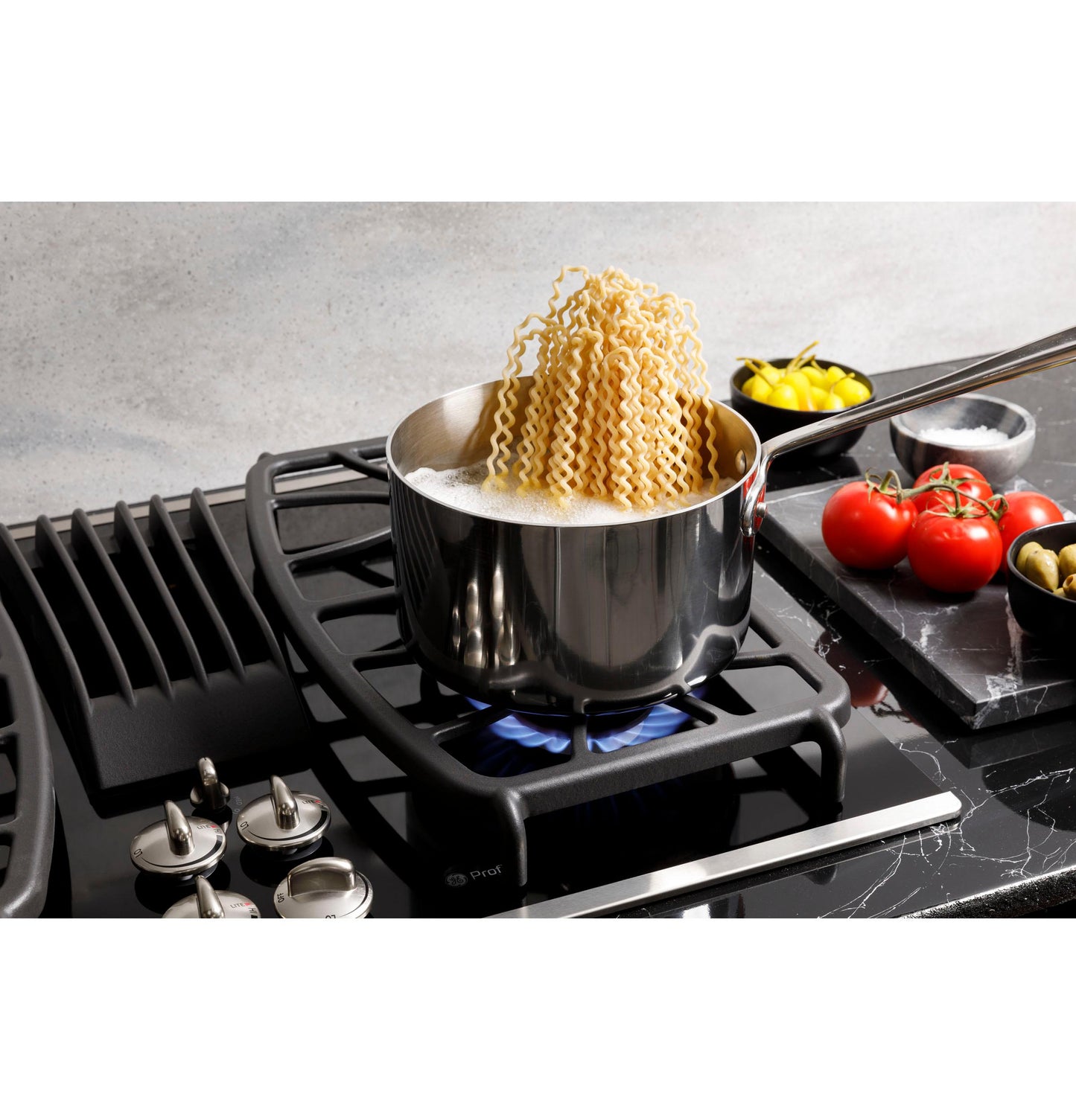 GE APPLIANCES PGP9830SRSS GE Profile 30"" Built-in Gas Downdraft Cooktop