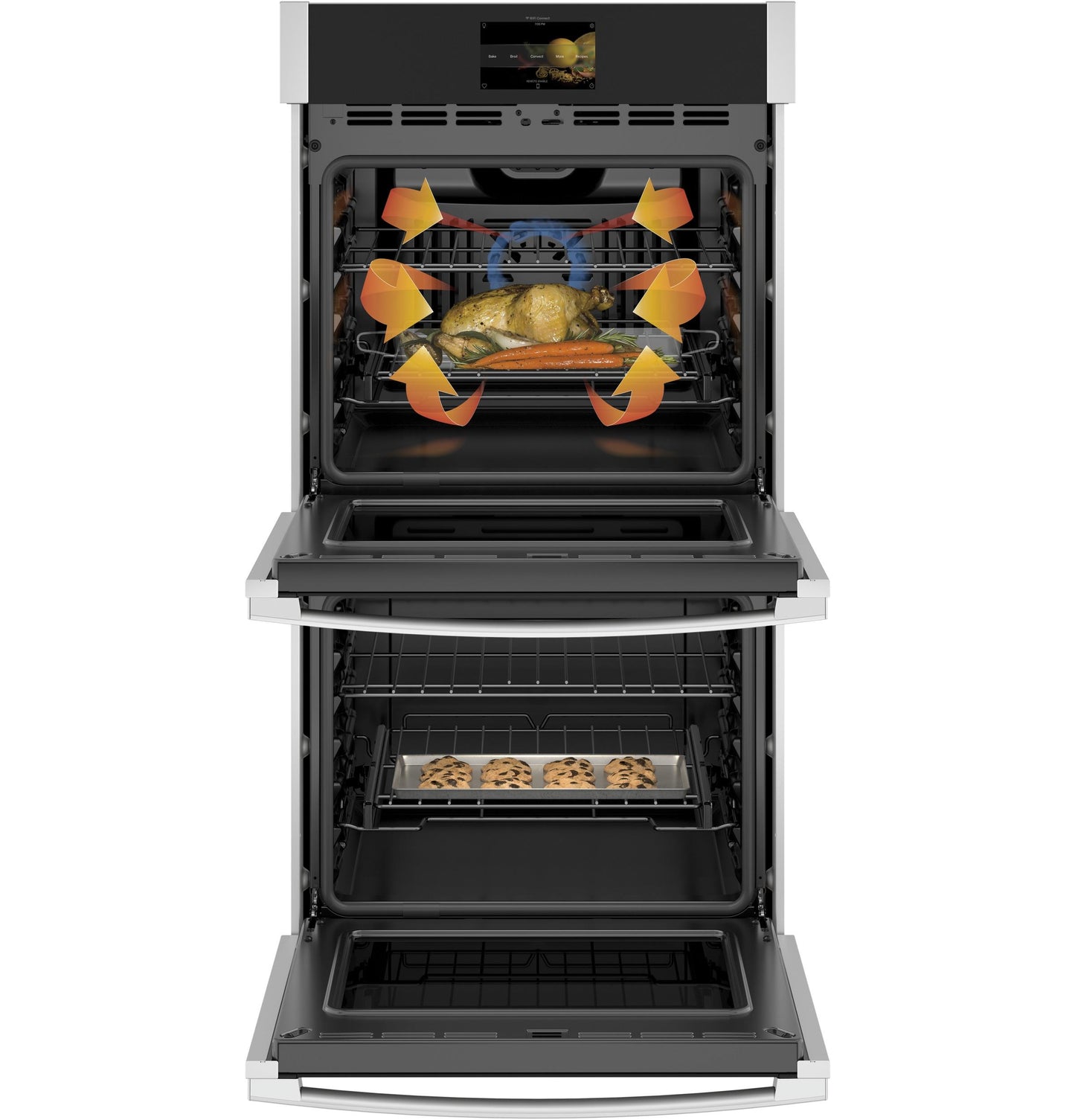 GE APPLIANCES PKD7000SNSS GE Profile Series 27"" Built-in Convection Double Wall Oven
