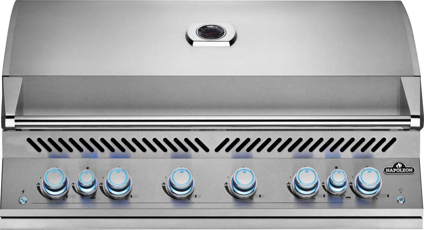 NAPOLEON BBQ BIG44RBNSS1 Built-in 700 Series 44 With Dual Infrared Rear Burners , Natural GA...