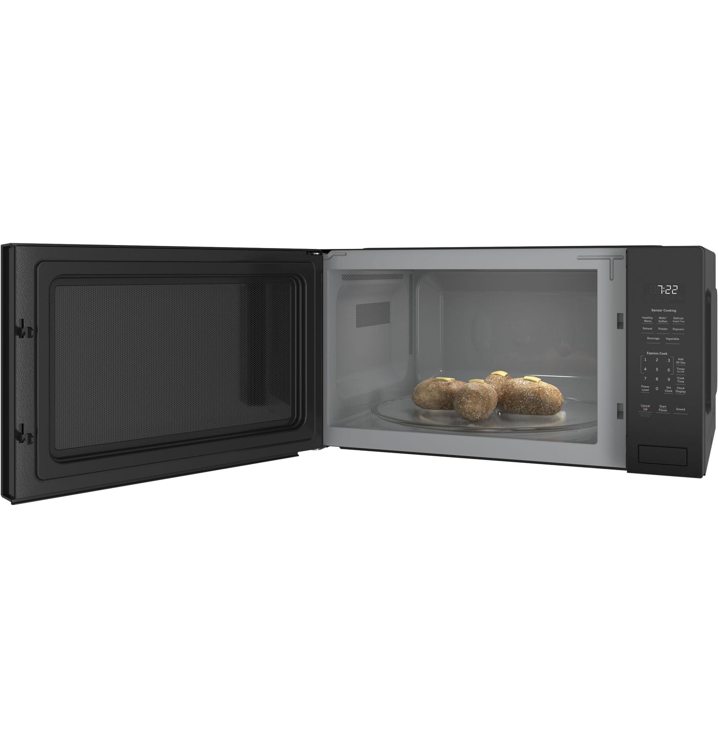 GE APPLIANCES PEB7227DLBB GE Profile Series 2.2 Cu. Ft. Built-in Sensor Microwave Oven