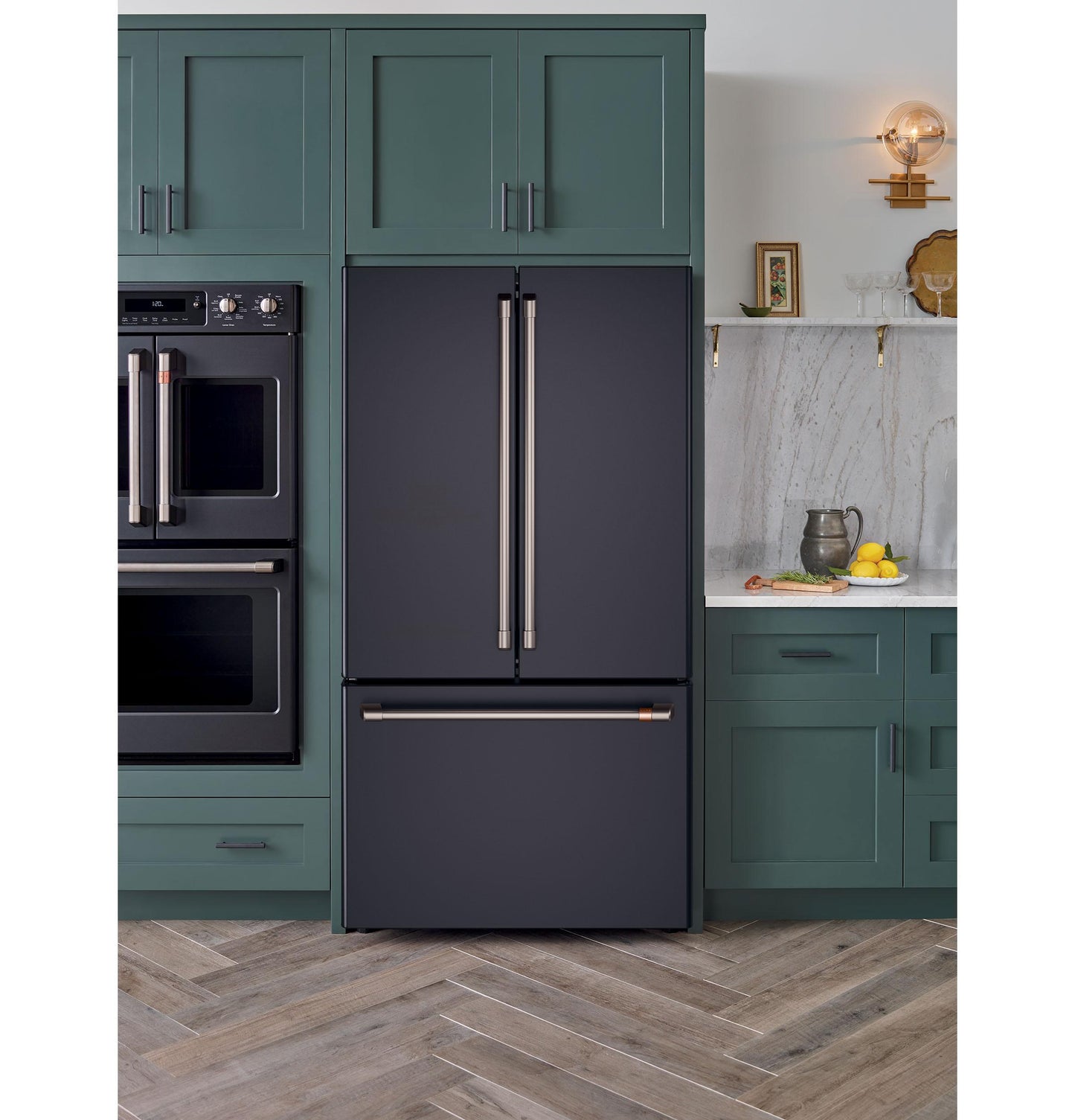 CAFE CWE23SP3MD1 Cafe Energy Star 23.1 Cu. Ft. Counter-depth French-door RE...