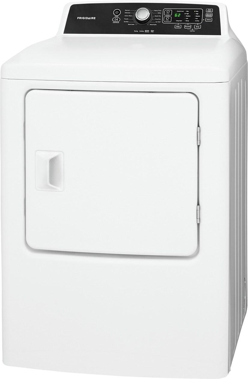 FRIGIDAIRE FFRG4120SW Frigidaire 6.7 Cu. Ft. Free Standing Gas Dryer