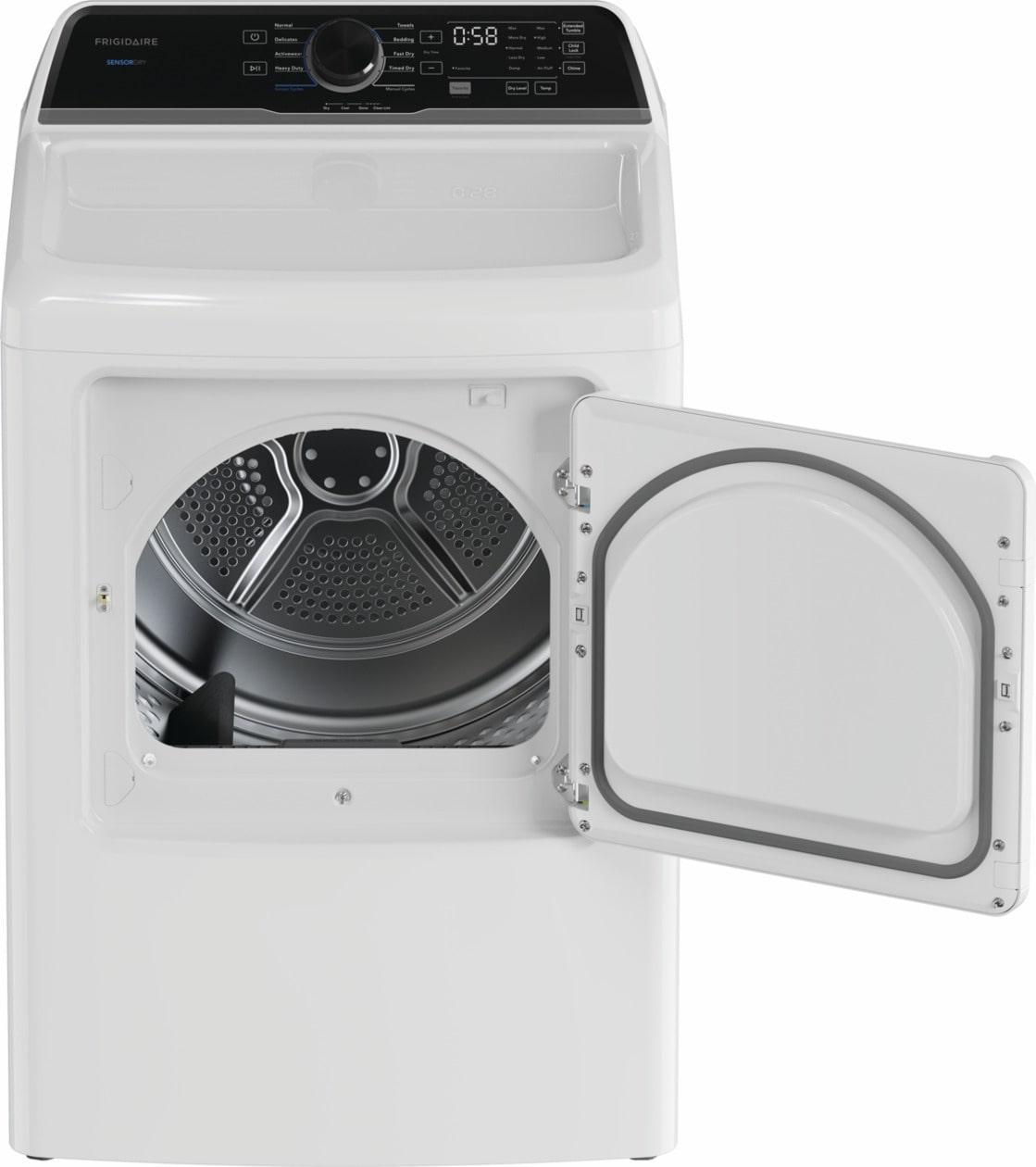 FRIGIDAIRE FLVE7523BW Frigidaire 7 Cu. Ft. Electric Dryer