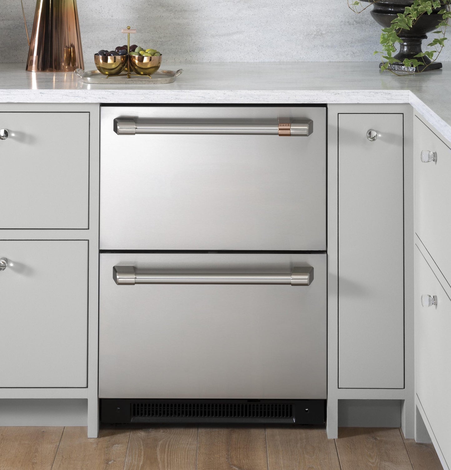 CAFE CDE06RP2NS1 Cafe Cafe 5.7 Cu. Ft. Built-in Dual-drawer Refrigerator