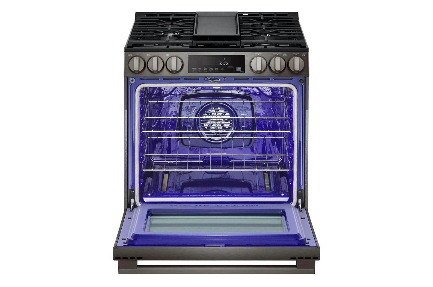 LG LSGL5833Z 5.8 Cu. Ft. Smart Gas Slide-in Range With Convection, Air Fry and E...