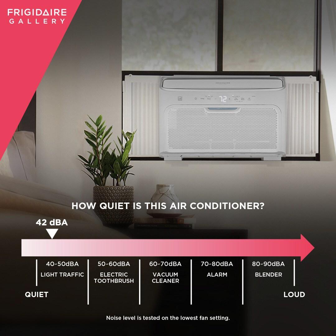 FRIGIDAIRE GHWQ103WC1 Frigidaire Gallery 10,000 BTU Inverter Quiet Temp Smart Room Air CO...
