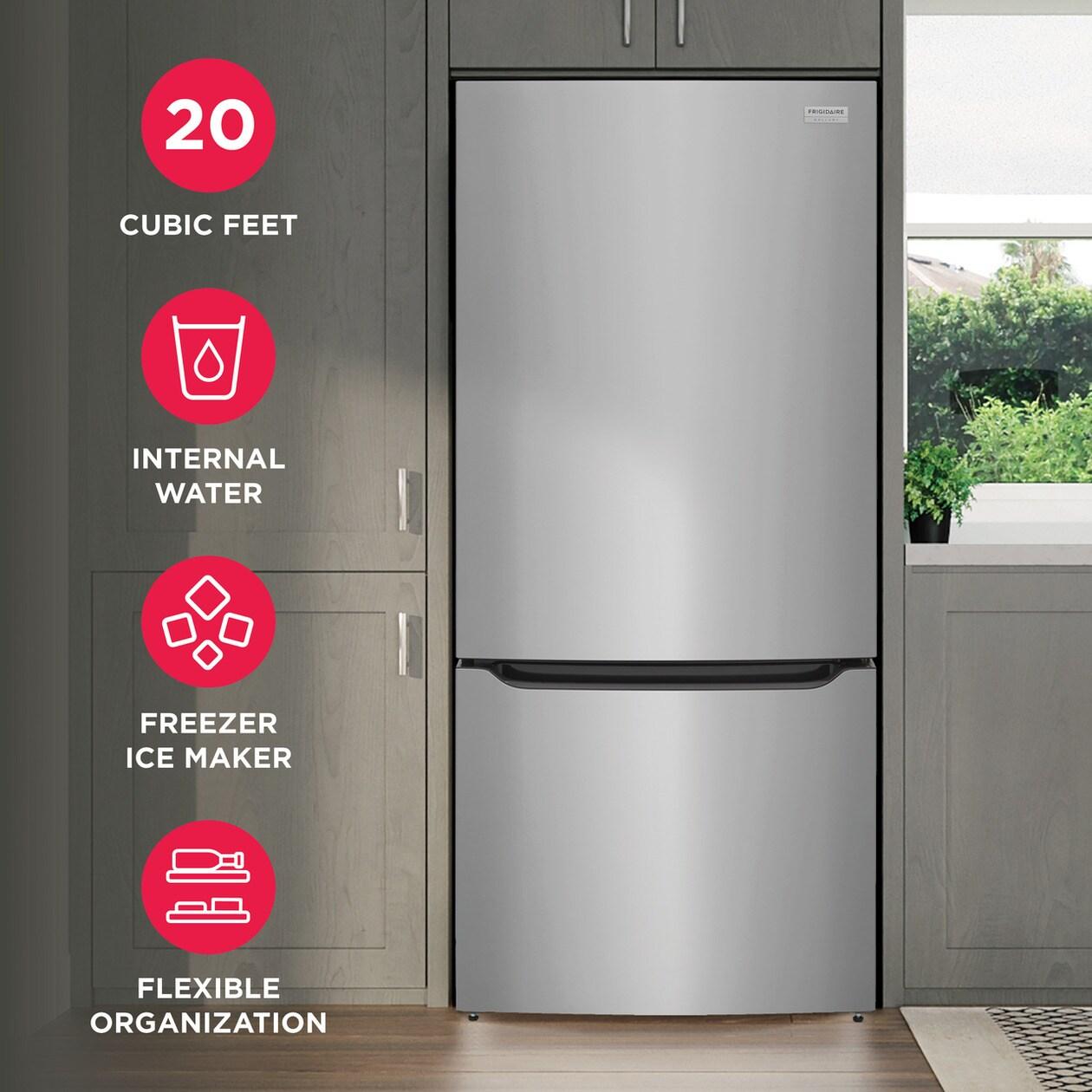 FRIGIDAIRE GRBN2012AF Frigidaire Gallery 20.3 Cu. Ft. Standard-depth Bottom Freezer REFRI...