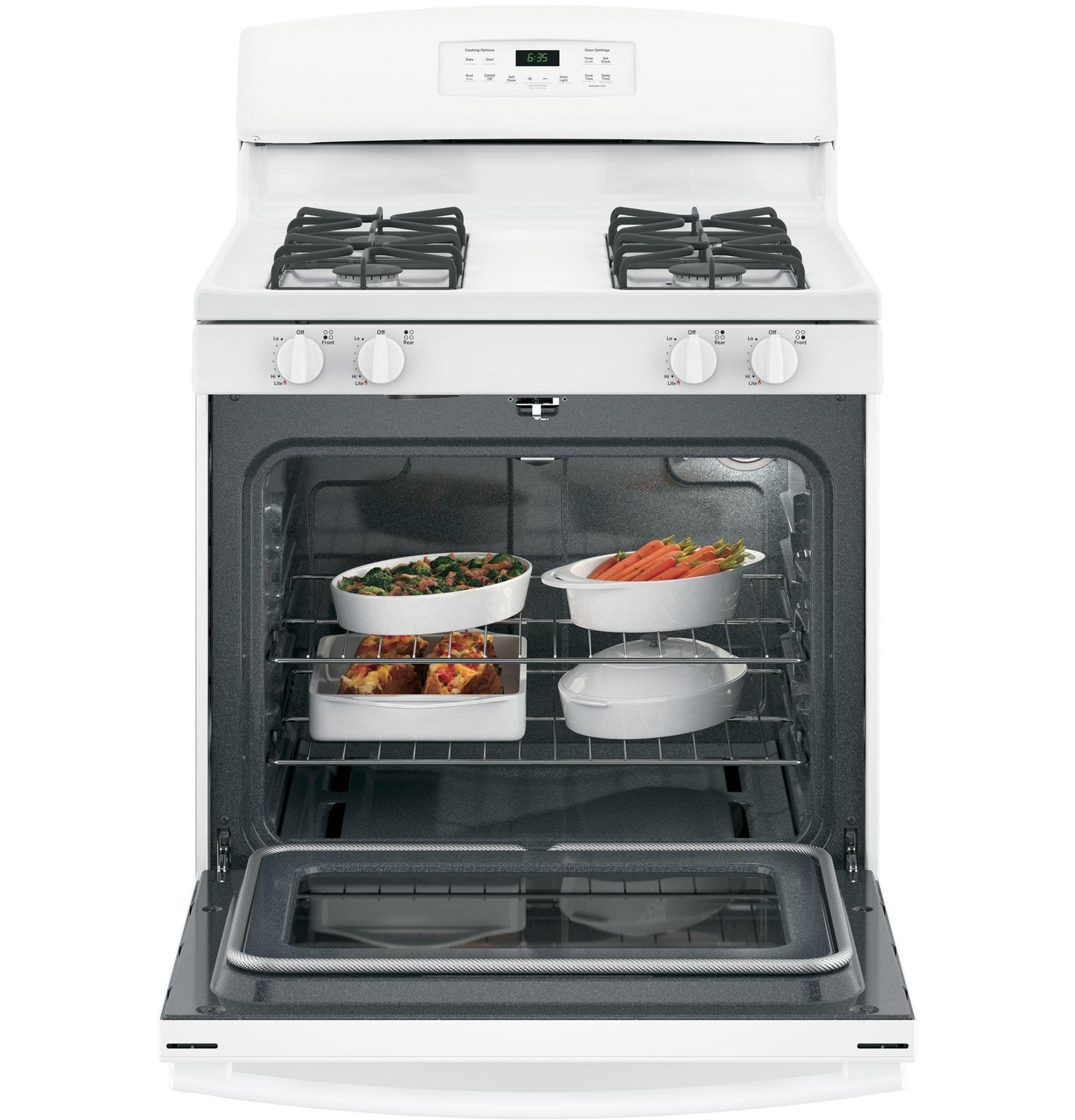 GE APPLIANCES JGB635DEKWW Ge 30"" Free-standing Gas Range