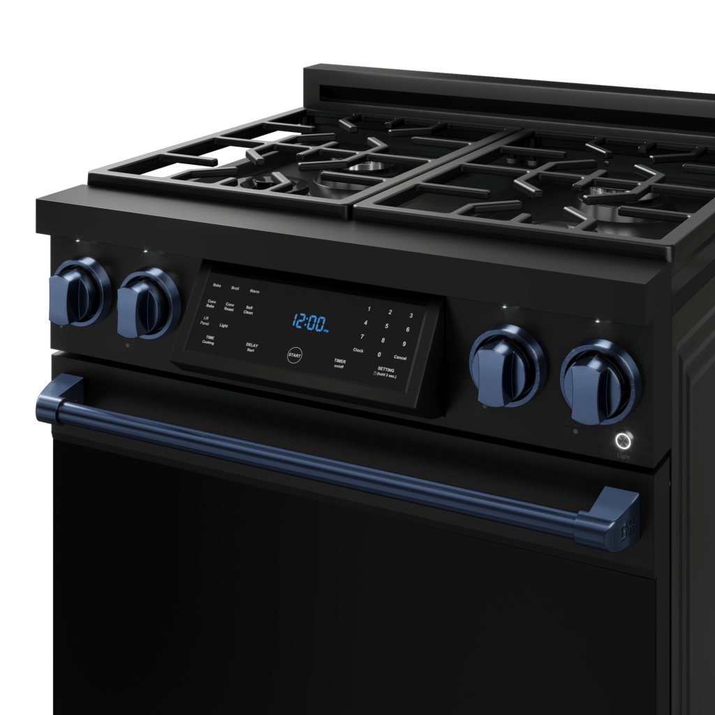 THOR KITCHEN RSG30BBLU 30 Inch Professional Gas Range With Tilt Panel Touch Control In BLA...