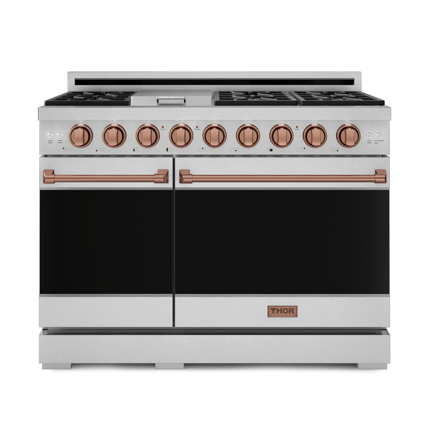 THOR KITCHEN RSG48ERSG 48 Inch Professional Gas Range With Tilt Panel Touch Control In STA...