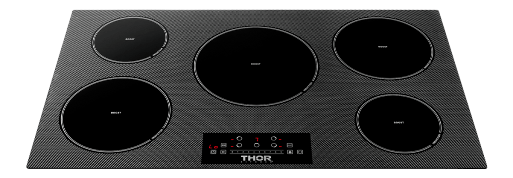 THOR KITCHEN TIH36 Thor Kitchen 36 Inch Built-in Induction Cooktop With 5 Elements